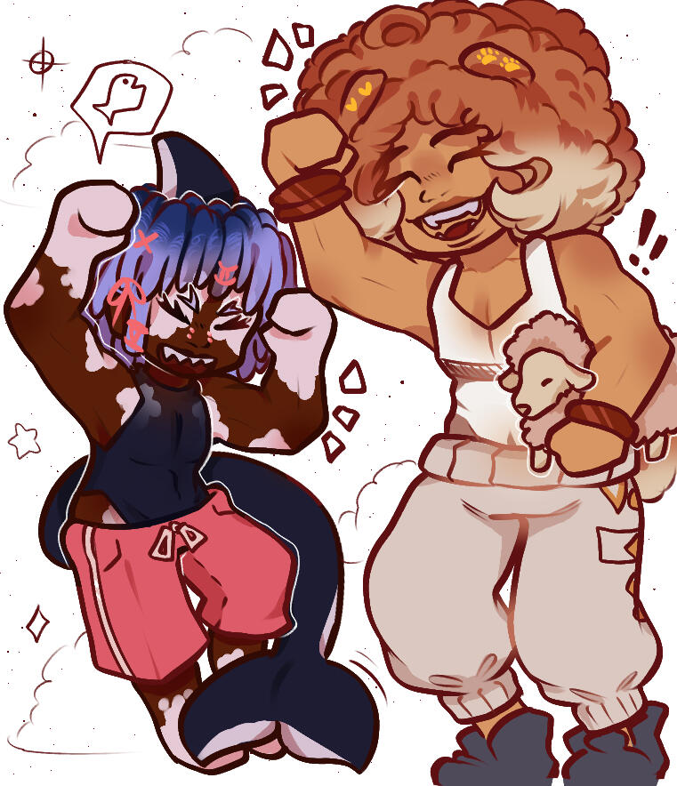 orca(shorter oc) by yearningboo on twitter